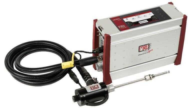  VARIOluxx  Portable 9-Gas Complete Analysis System for semi-continuous measurements of flue gases and certified to EN 50379