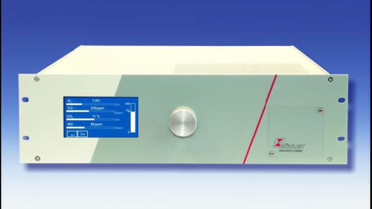 New Multicomponent Gas Analyser