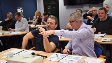 Extensive training schedule for OSH to include webinars and courses on workplace noise, air sampling and vibration