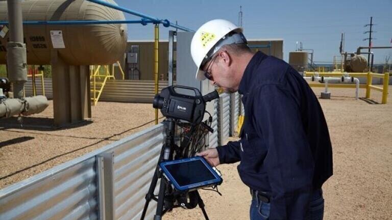Safe Inspection of Natural Gas Plants