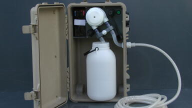 New automatic water sampler