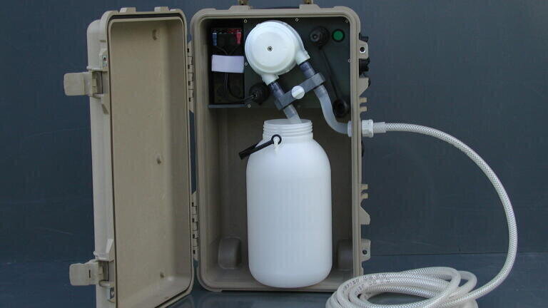 New automatic water sampler