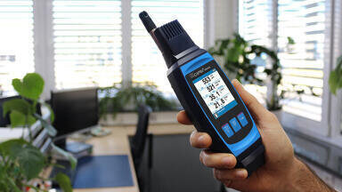 Extension of sensor options greatly enhances versatile IAQ measurement instrument