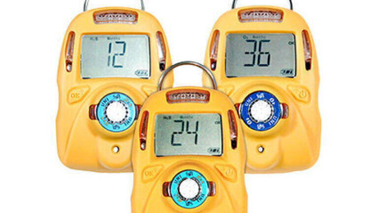 Maintenance-free and disposable single gas detectors
