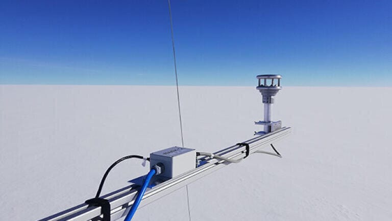 Monitoring Arctic weather