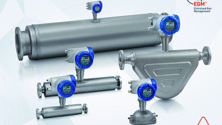 Coriolis flowmeters now available with Bluetooth