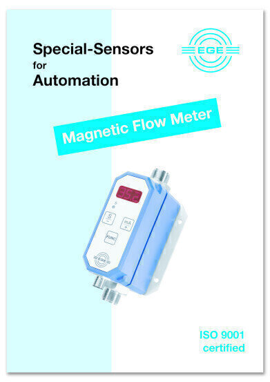 New brochure about magnetic-inductive flow meters