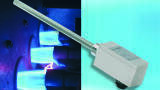 Exact measurement of residual oxygen content in furnace exhaust gas
