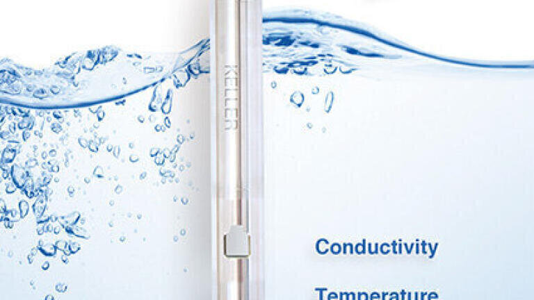Data logger measures level, conductivity and temperature