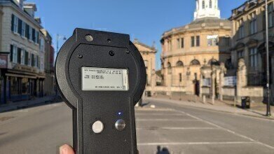 Handheld air quality monitor selected to map Oxford air