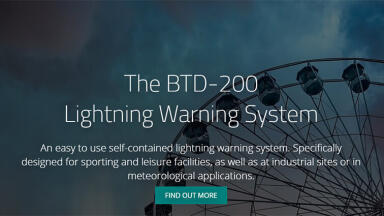 New microsite now live for thunderstorm detection system