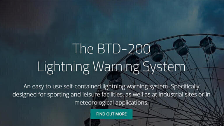 New microsite now live for thunderstorm detection system