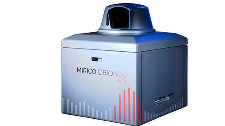 Ground-breaking continuous greenhouse gas measurement