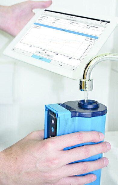 New advancements of unique technology for flow rate and temperature measurement at drinking water tapping points