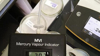 Mercury vapour indicator helps protect Chinese resin manufacturer's workforce