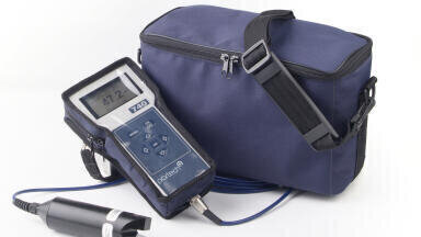 Portable instrumentation package for final effluent and suspended solids