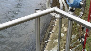 Wireless Transmitters Monitor River Water Temperatures at Lenzing Fibers
