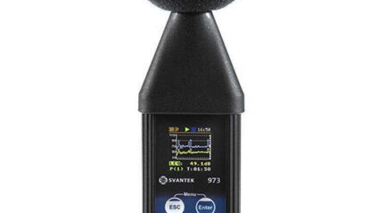 New sound level meter boasts patented MEMS microphone, lifetime warranty and measurement range up to 141dB Peak