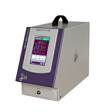 Compact gas diluter with smart software 