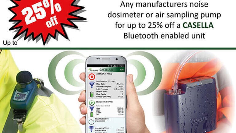Trade In, Trade Up – Casella Supports Air and Noise Monitoring Equipment Upgrades with New Offer