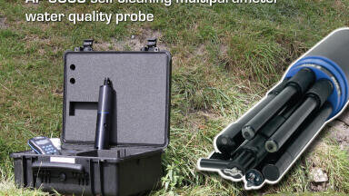New miniaturised self-cleaning water quality probe