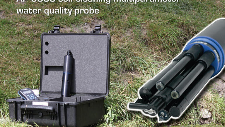 New miniaturised self-cleaning water quality probe