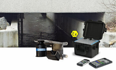 Reliable and accurate contactless flow measurement for outdoor waterways