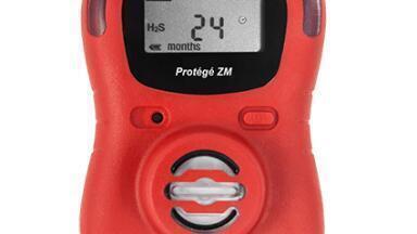 Easy-to use, zero maintenance portable single gas monitor