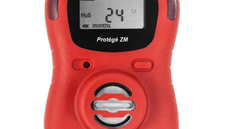 Easy-to use, zero maintenance portable single gas monitor