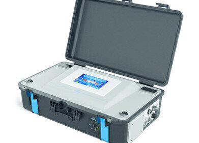Portable EN 50379 certified gas analysis system for semi 