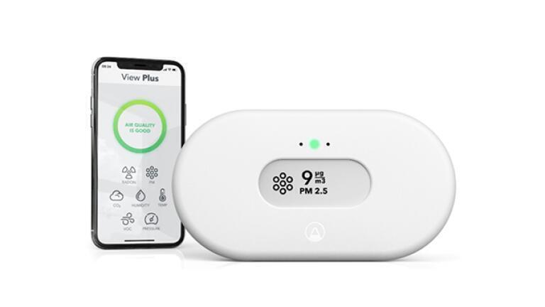 Smart air monitor, featuring advanced air quality technology