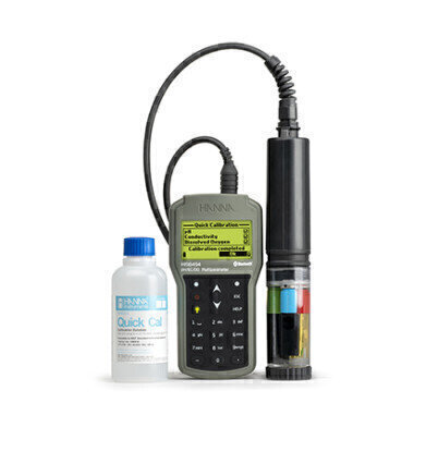 New multiparameter pH/EC/DO portable meter with Bluetooth®