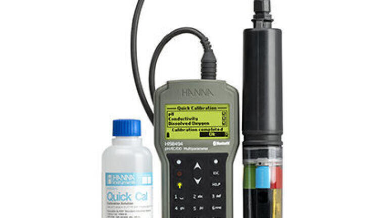 New multiparameter pH/EC/DO portable meter with Bluetooth®
