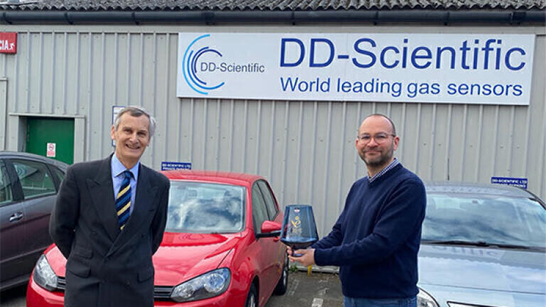 Prestigious award for leading electrochemical sensor specialists