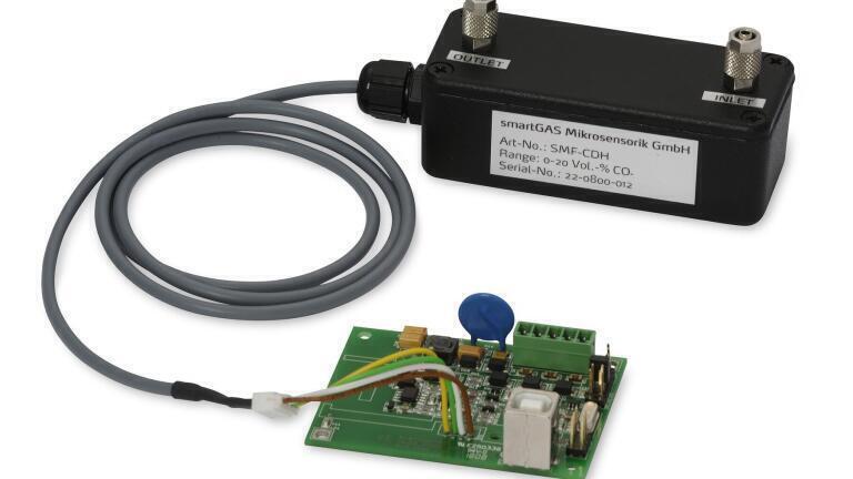 Affordable Infrared Gas Sensor with Standard Interfaces