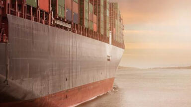 Providing marine sediment analysis for an overseas port facility