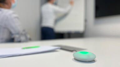Environmental sensors used to develop a concept for automated air quality assurance