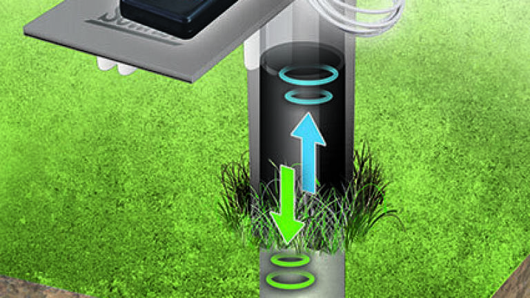 New sonic water level meter