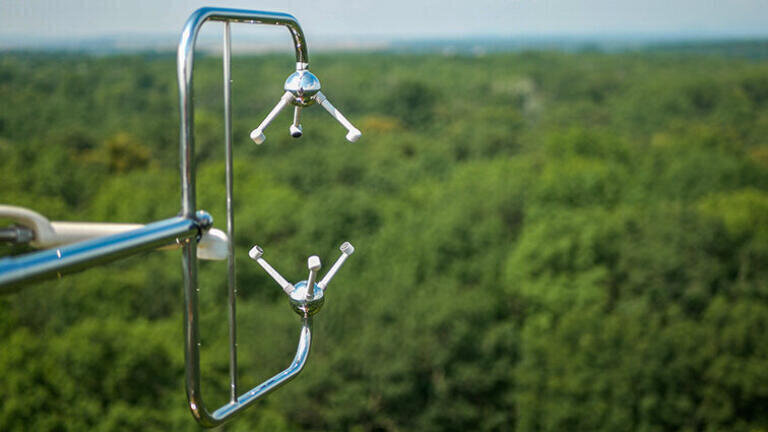 Eddy Covariance atmospheric gas analyser for GHG monitoring