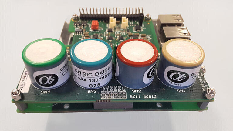 Electrochemical sensors enable low-cost air quality monitors to provide near-reference level data