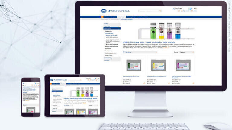 New website for easy access to the latest water analysis, chromatography, bioanalysis, filtration products and world class service