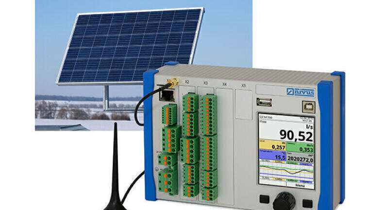Power flow and cycle option empower flowmeters for remote water measurement applications
