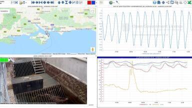 Virtual WWEM booth shows live remote monitoring stations
