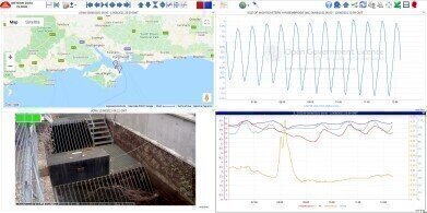 Virtual WWEM booth shows live remote monitoring stations