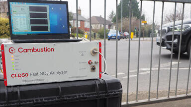 Ultra-fast ambient NOx measurement