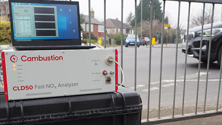 Ultra-fast ambient NOx measurement