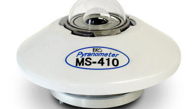 Pyranometer MS-410 measures the broad-band global solar irradiance