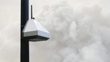 AQMesh measures air pollution in Glasgow ahead of COP26 meeting