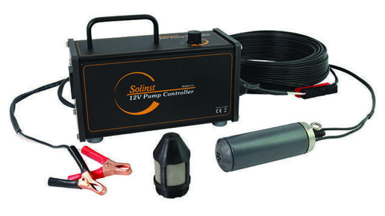 New, user friendly and compact 12V submersible pump for trouble-free groundwater sampling