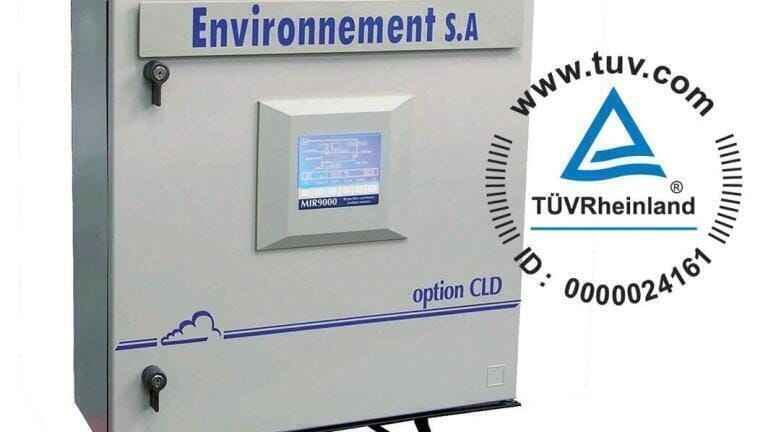 Emission Monitoring System MIR 9000 Option CLD now TUV Approved